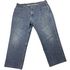 Brooks Brothers Jeans Mens 42x30 Blue 1818 Straight Leg 100% Cotton Denim‎ Pants